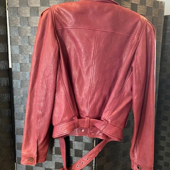 Mulberry Made it Italy Leather Jacket - Picture 2 of 2